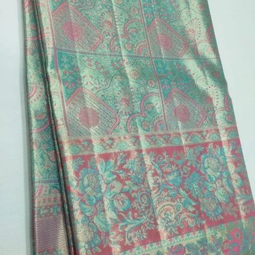 Zari Border Soft Silk Saree