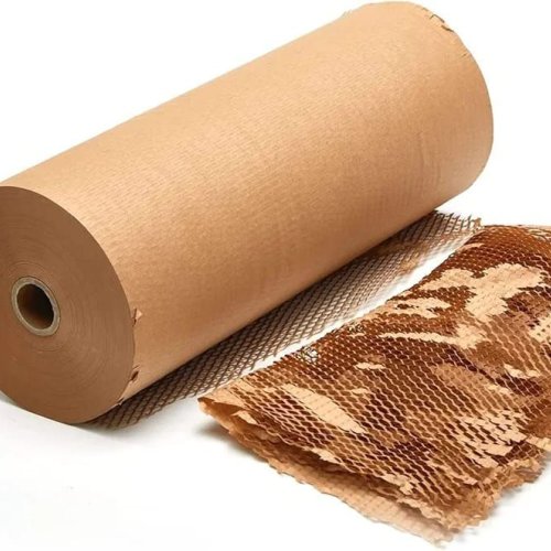Eco-Friendly Honeycomb Kraft Paper Packaging Roll