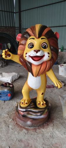 FRP Lion Statue