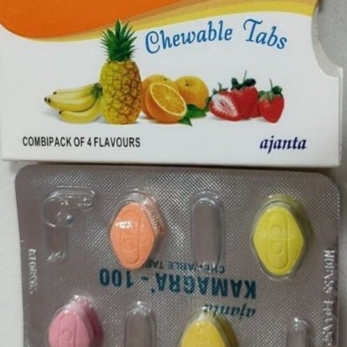 100mg Kamagra Chewable Tablets