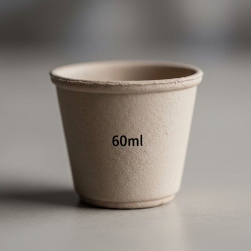 60 Ml Plain Edible Beverage Cup