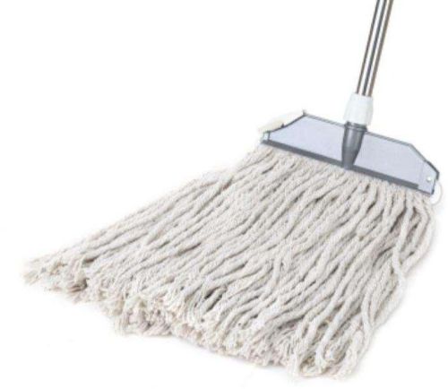 12 Inch Clip Fit Silver & White Floor Mop