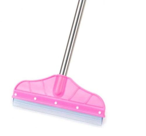 12 Inch Floor Drying Rubby Wiper with 2 Feet Metal Stick