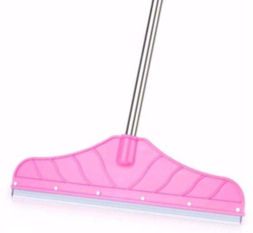 20 Inch Floor Drying Rubby Wiper with 4 Feet Metal Stick