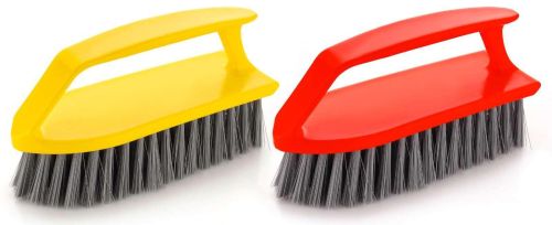 Plastic Handle Iron Scrub Brush