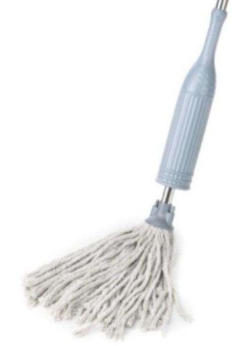 Silver & White Bottle Handle Floor Mop