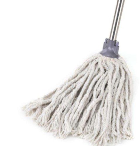 Silver & White Super Floor Cleaning Mop