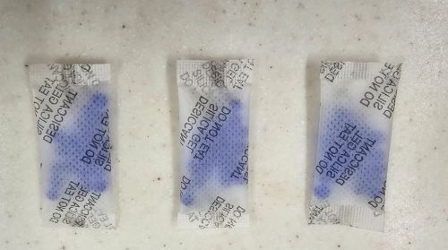 Blue Silica Gel Pouch