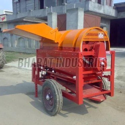 Double Wheel Bumper Model Wheat Thresher