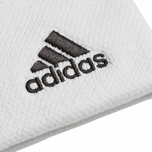 Adidas White Sports Wrist Support Band