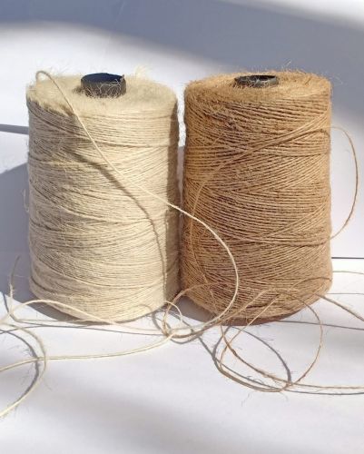 Bleached Jute Yarn