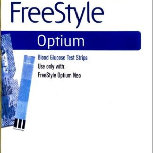 Abbott Freestyle Optium Glucose Test Strips