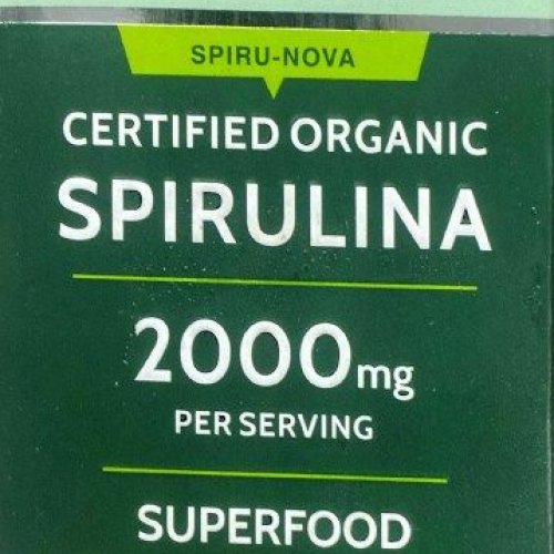 Carbamide Forte Spirulina 2000mg Certified Organic Tablets