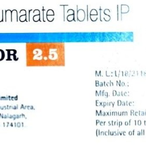 Concor Cor 2.5mg Bisoprolol Fumarate Tablets IP