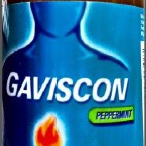 Gaviscon Peppermint Liquid for Heartburn & Indigestion Relief