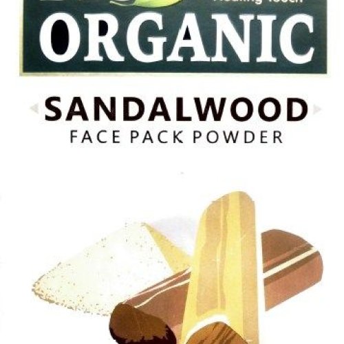 Indus Valley Bio Organic Sandalwood Face Pack Powder