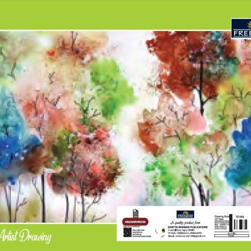 120 GSM 100 Pages Wiro Binding Premium Drawing Book