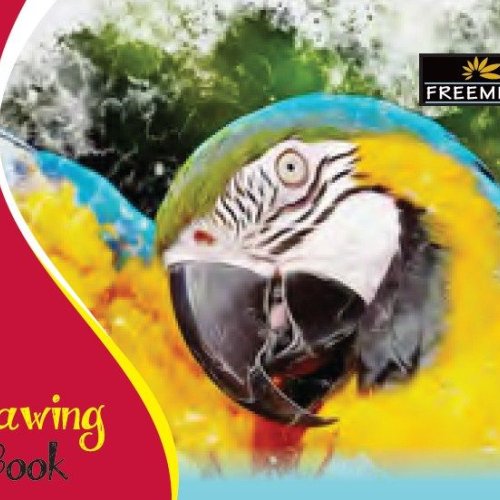 120 GSM 32 Pages Unruled Soft Cover Drawing Book