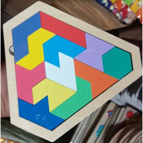 Wooden Block Puzzle Board