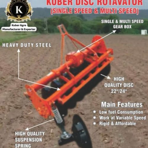 Disc Rotavator Kuber