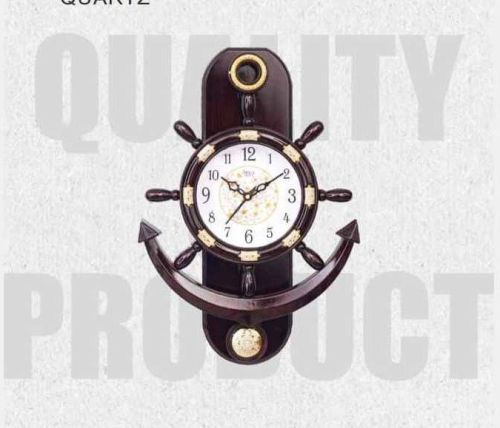 Pendulum Wooden Wall Clock