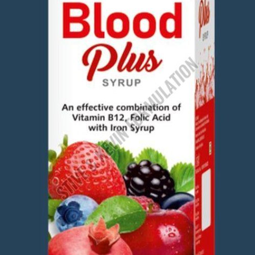 Blood Plus Vitamin B12 Folic Acid Iron Syrup