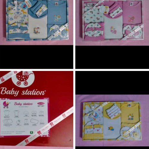 13 Pieces Navy Zone Newborn Baby Gift Set
