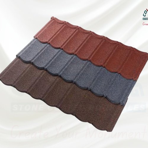 Classic Wave Stone Coated Metal Roof Tiles