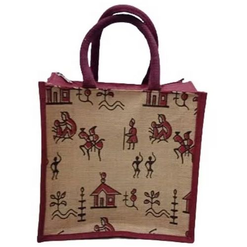 Kalamkari Jute Bag