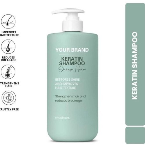 Keratin Smooth &AMP; Shiny Hair Shampoo