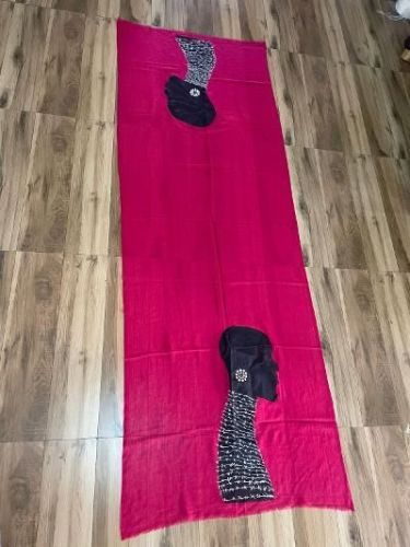 Hand Paint Woolen Stole