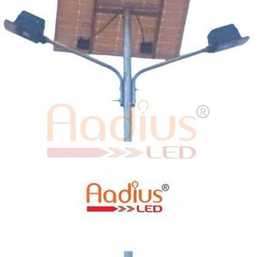 100W Dual Arm Solar LED Street Light