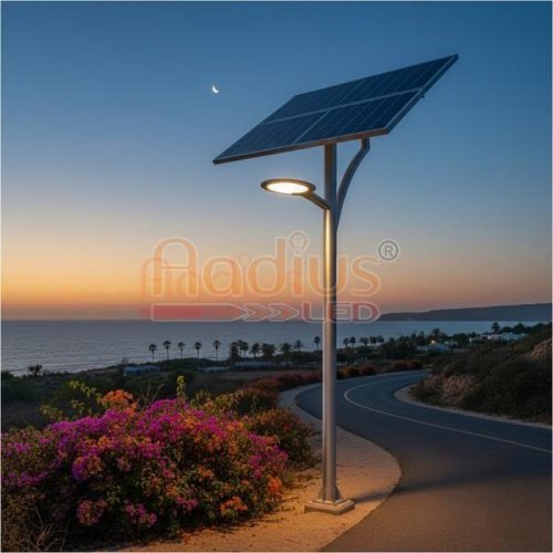 30W Designer Outdoor Solar LED Street Light