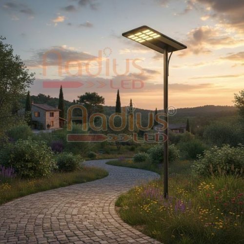60W Integrated Solar LED Street Light