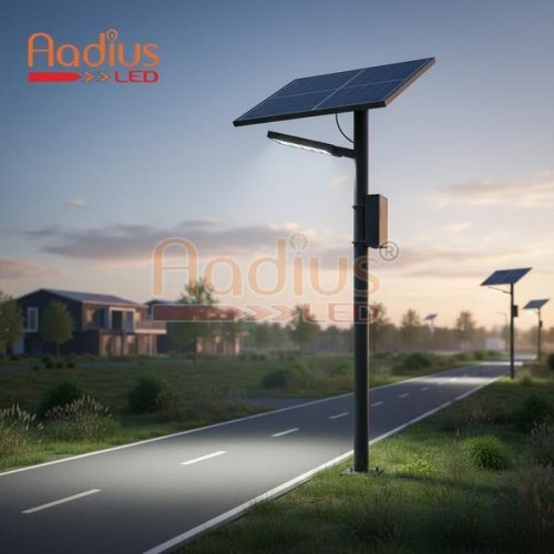 Solar Powered Outdoor LED Street Light