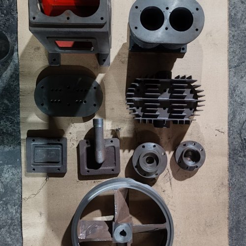 2HP Double American Air Compressor Spare Parts
