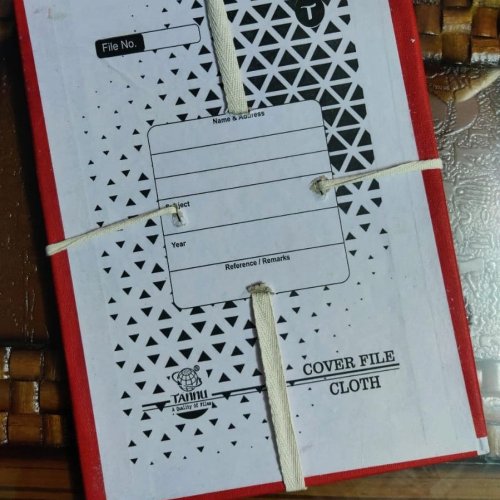 Cloth Four Flapper File Folder