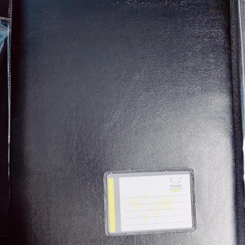 Full Black Document Folder
