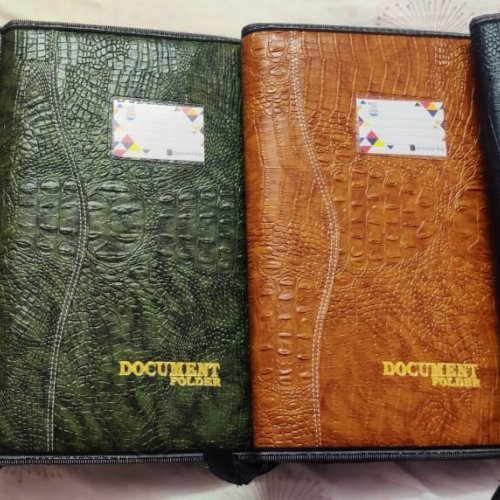 Legal Size Leather Document Folder