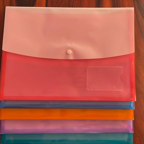 MCB Single Button Double Pocket File