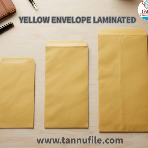 Yellow Paper Envelopes