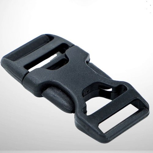 Solid Black Side Release Buckle