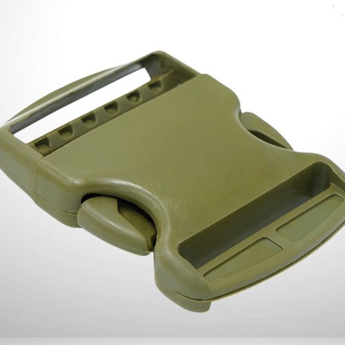 Solid Green Side Release Buckle