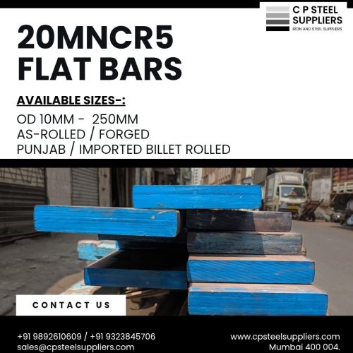 20MNCR5 Alloy Steel Flat Bar