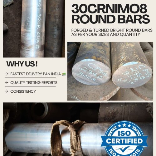 30CRNIMO8 Steel Round Bar
