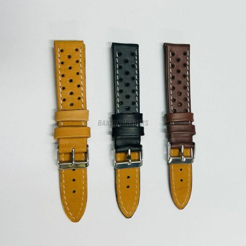 Female Genuine Leather Racer Watch Strap