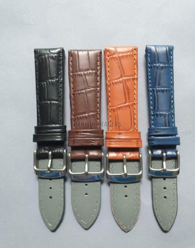 Genuine Leather Croco Watch Straps