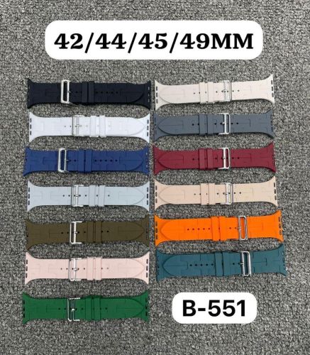 Hermes Silicon Smart Watch Strap for Apple Watch