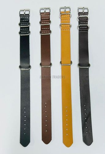 Leather Nato Watch Strap