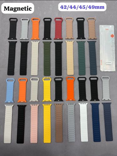 Magnetic Silicon Smart Watch Strap for Apple